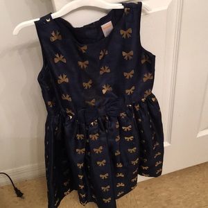 Dark blue girl dress